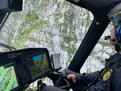Helikoptersko re&scaron;evanje v gorah