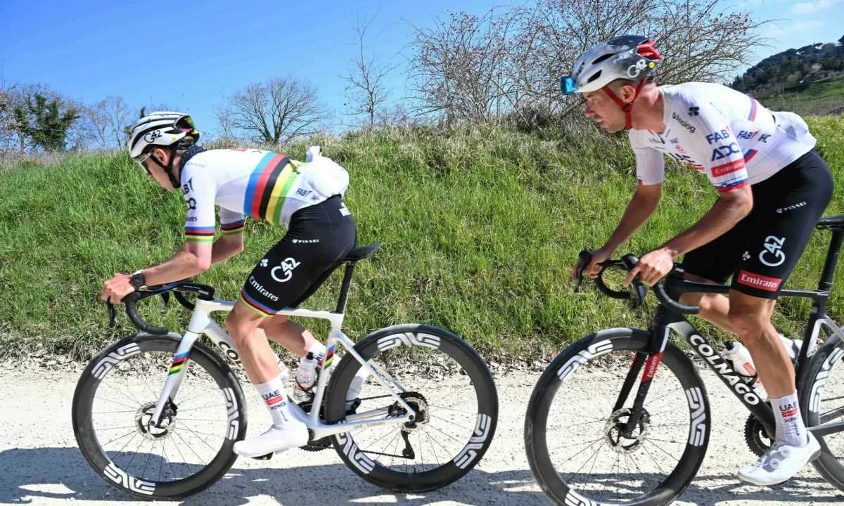 Pogačar očitno pogreša svojega slovenskega pomočnika
