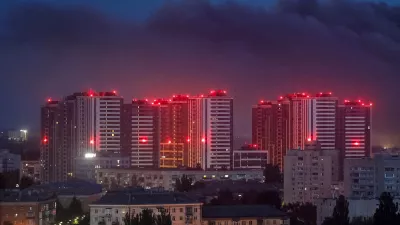 FILE PHOTO: Smoke rises in the city during a Russian missile strike, amid Russia's attack on Ukraine, in Kyiv, Ukraine July 11, 2026. REUTERS/Gleb Garanich/File Photo