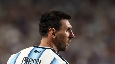 Soccer Football - FIFA World Cup 2026 - Quarter Final - Argentina v Switzerland - Kansas City Stadium, Kansas City, Missouri, U.S. - July 11, 2026 Argentina's Lionel Messi during the match REUTERS/Amanda Perobelli