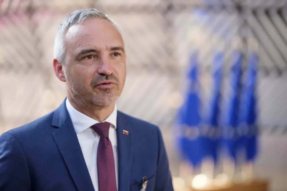 Belgija, Bruselj.Kmetijski minister Janez Cigler Kralj ob prihodu na zasedanje kmetijskih ministrov clanic EU.