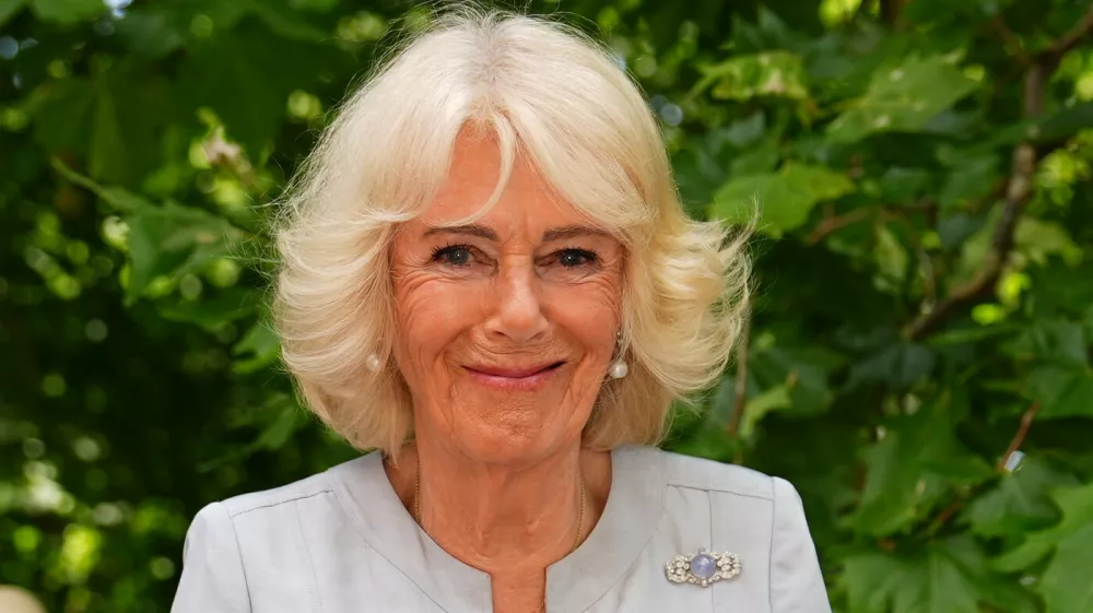 Queen Camilla, President of the Royal Osteoporosis Society, as she hosts a reception to mark 40 years of the charity, at Clarence House, London. The Queen has championed the work of the Royal Osteoporosis Society since 1994, after seeing her own mother suffering with the disease, which resulted in her early death at the age of 72. Picture date: Wednesday July 15, 2026.,,Image: 1116709526, License: Rights-managed, Restrictions: Restrictions:*** NO UK USE FOR 48 HRS ***, Model Release: no 
