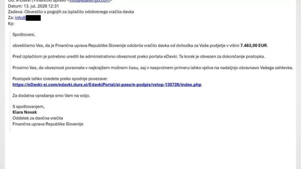 FURS prevare