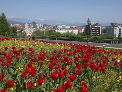 12.04.2024 - simbolična fotografija Ljubljana - panorama - vizija Ljubljane 2045Foto: Luka Cjuha