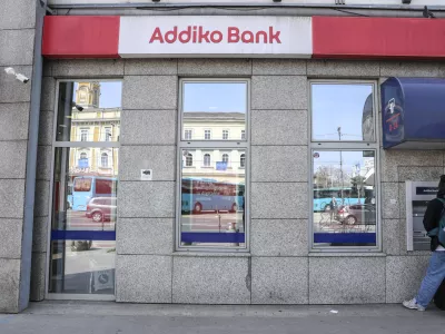 - 11.04.2024 - Addiko bank, banka, Ljubljana //FOTO: Jaka Gasar