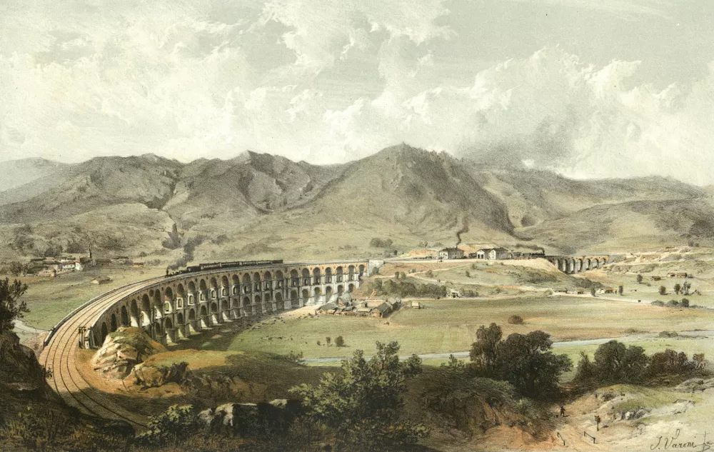 Viadukt pri Borovnici / Foto: Wikipedia