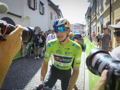Florian LIPOWITZ21.6.2026 - Dirka po sloveniji - kolesarska dirka - kolesarstvo - cilj Novo mestoFoto: Luka Cjuha