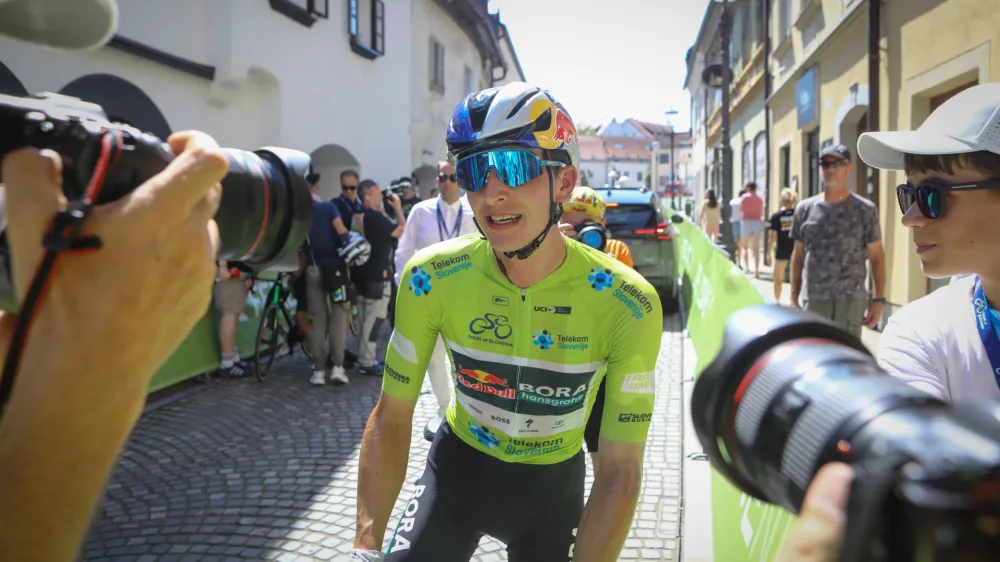 Florian LIPOWITZ21.6.2026 - Dirka po sloveniji - kolesarska dirka - kolesarstvo - cilj Novo mestoFoto: Luka Cjuha