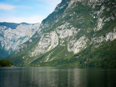 Bohinj, Bohinjsko jezero.Pogled na Bohinjsko jezero.