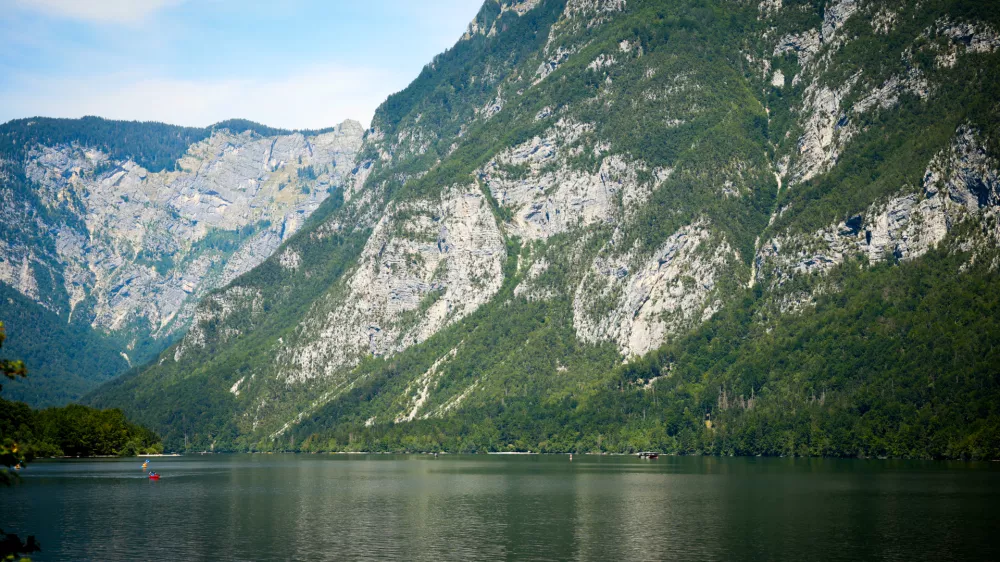 Bohinj, Bohinjsko jezero.Pogled na Bohinjsko jezero.