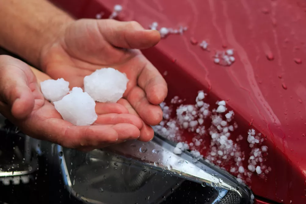 Hailstorm damage