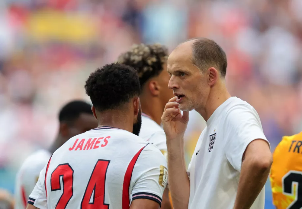 Soccer Football - FIFA World Cup 2026 - Bronze Final - France v England - Miami Stadium, Miami Gardens, Florida, U.S. - July 18, 2026 England manager Thomas Tuchel after the match IMAGN IMAGES via Reuters/Sam Navarro
