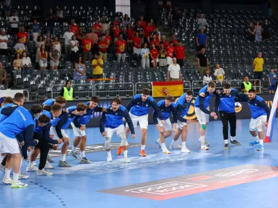 Slovenska reprezentanca je pri&scaron;la do velikega uspeha. Foto: Simion Sebastian Tataru