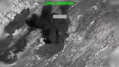 Smoke rises from an explosion at an unknown location, during what U.S. Central Command (CENTCOM) says are strikes on Iran, in this still image taken from a handout video released on July 19, 2026. U.S. Central Command/Handout via REUTERS THIS IMAGE HAS BEEN SUPPLIED BY A THIRD PARTY. MANDATORY CREDIT. OVERLAY AND MASKING AT SOURCE.  VERIFICATION: Location and date could not be verified. No earlier version of the video found posted online before July 19.