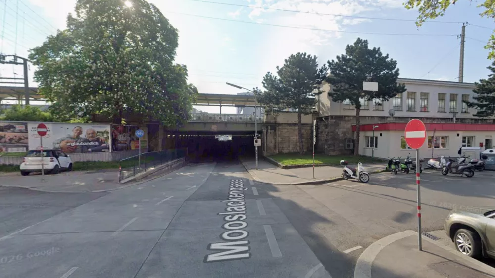 Dunaj. Vir: Google Maps