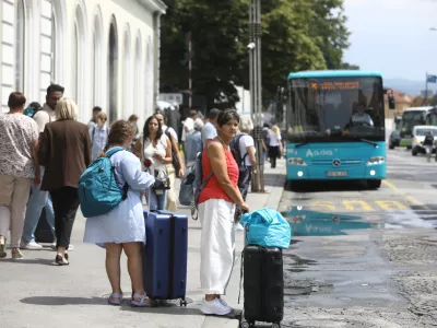 21.07.2026 - Avtobusna postaja Ljubljana- avtobusFoto: Luka Cjuha