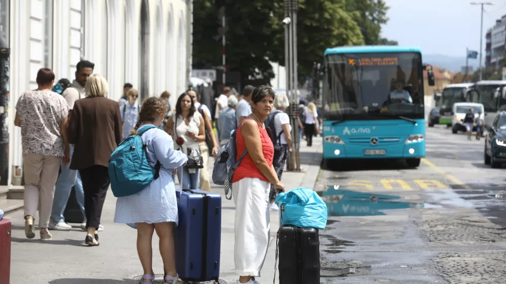 21.07.2026 - Avtobusna postaja Ljubljana- avtobusFoto: Luka Cjuha