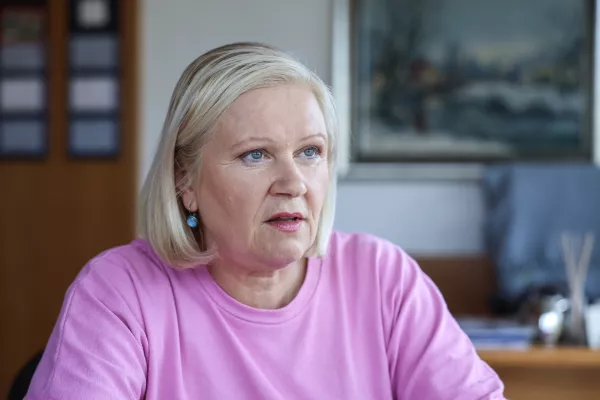 - 13.05.2025 - generalna direktorica RTV Natalija Gor&scaron;ak//FOTO: Jaka GasarOPOMBA: ZA OBJEKTIV - INTERVJU