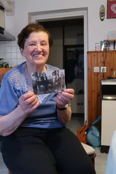 Jožica Obrstar, priseljenka v izpraznjene kočevske vasi / Foto: Nata&scaron;a Bucik Ozebek