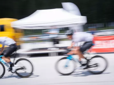 Pokljuka.Kolesarjenje, kolesa, kolesarji.
