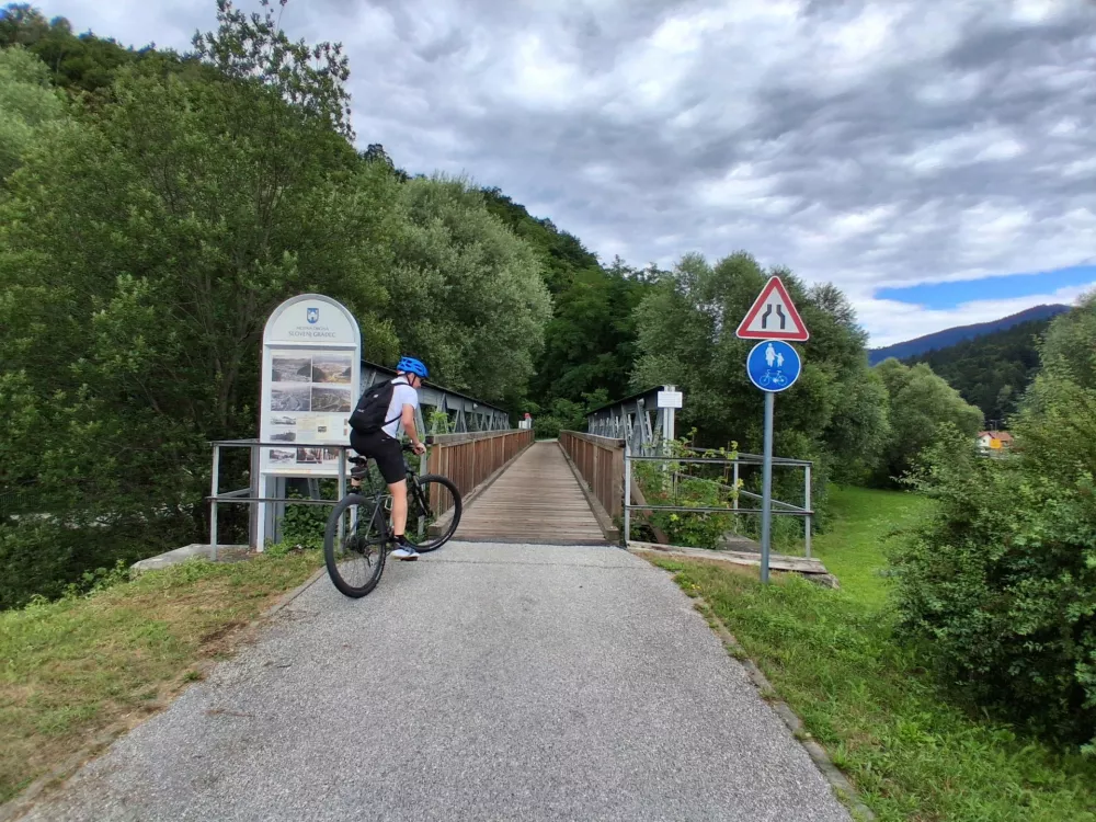 &Scaron;trekna, Slovenj Gradec Železni&scaron;ki most / Foto: Katja Petrovec