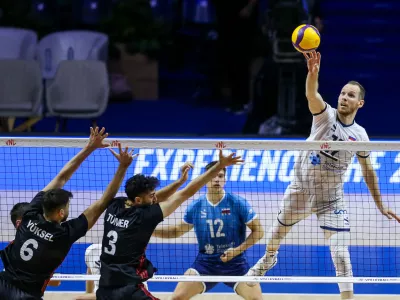tine urnaut, slovenija, odbojka, liga narodov