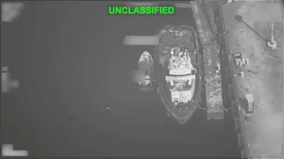 A boat is targetted, at an unknown location, during what the U.S. Central Command (CENTCOM) says are strikes on Iranian military targets, in this screengrab taken from a handout video released on July 23, 2026. U.S. Central Command/Handout via REUTERS  THIS IMAGE HAS BEEN SUPPLIED BY A THIRD PARTY NO RESALES. NO ARCHIVES. MANDATORY CREDIT. REFILE - VERIFICATION LINE ADDED VERIFICATION: - Location and date could not be verified - No earlier version of the video found posted online before Thursday (July 23)
