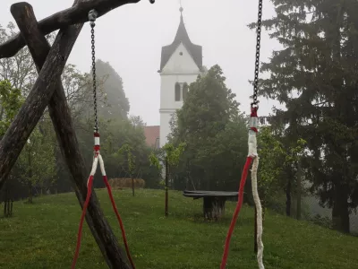-29.04.2026. - Cerkev Sv Miklavž, Kuren nad Vrhniko.//FOTO: Bojan Velikonja
