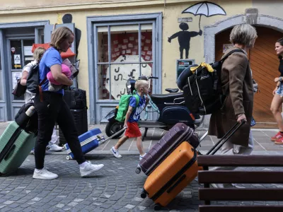 - 22.07.2026 - turisti, turizem v Ljubljani, airbnb, oddaja stanovanj, ključavnica//FOTO: Jaka Gasar