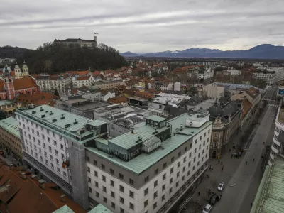 13.01.2025 - Ljubljana panorama - simbolična fotografijaFoto: Luka Cjuha