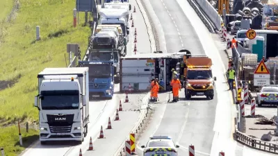 nesreča na primorski avtocesti