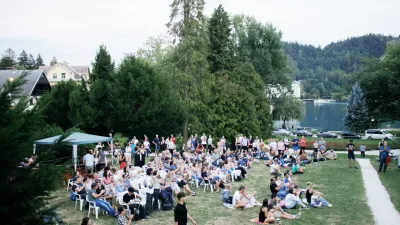 Bled bo &scaron;tiri dni živel s filmom pod zvezdami