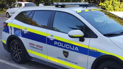 policijsko vozilo policija simbolična