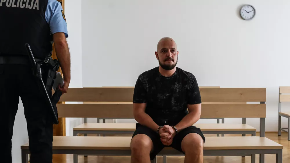 - 05.08.2026. - Sojenje, obtoženi: Džemail Hegić.//FOTO: Bojan Velikonja