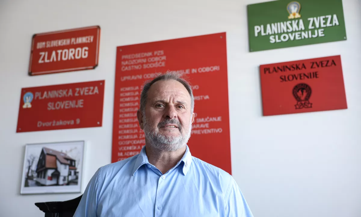 Prvi mož slovenskih planincev brez dlake na jeziku: »Težko je bolj grozno, kot je zdaj«