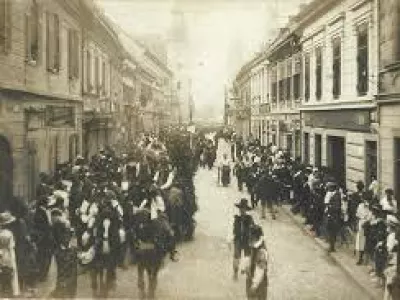 Orlovski tabor, 1920 / Foto: Stare Razglednice