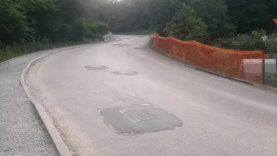 Cesta odprta, a &scaron;e nedokončana