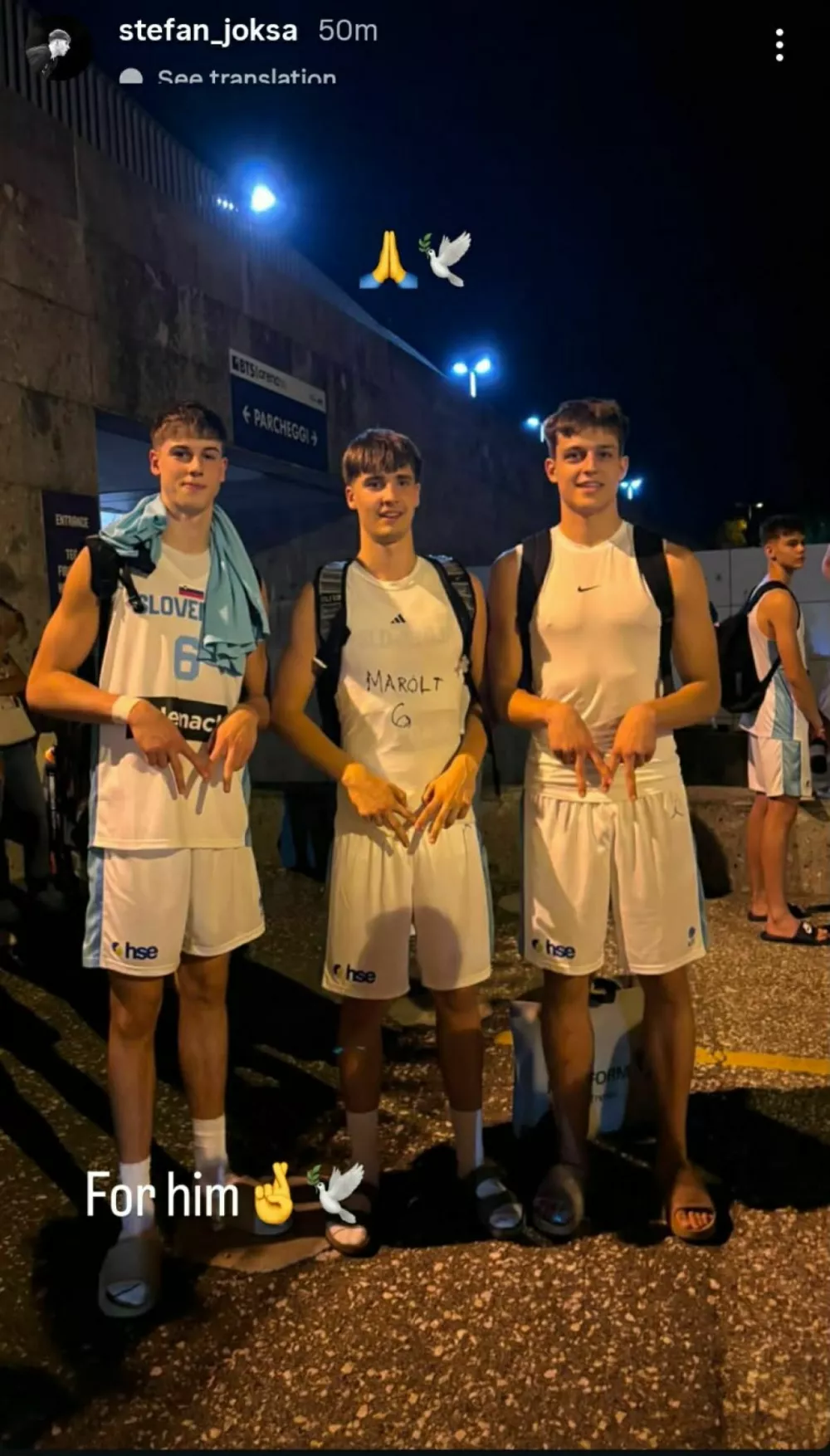 Stefan joksimović, EP u18, mark marolt, ko&scaron;arka