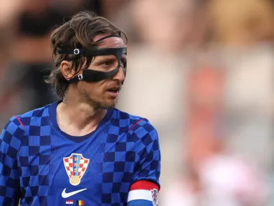 Soccer Football - International Friendly - Croatia v Belgium - Stadion HNK Rijeka, Rijeka, Croatia - June 2, 2026 Croatia's Luka Modric REUTERS/Antonio Bronic