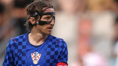 Soccer Football - International Friendly - Croatia v Belgium - Stadion HNK Rijeka, Rijeka, Croatia - June 2, 2026 Croatia's Luka Modric REUTERS/Antonio Bronic