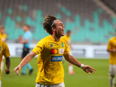 - !. gol za Bravo, Rok Kopatin,- 23.07.2026. - Nogomet, kvalifikacije Konferenčna liga, NK Bravo - KF Shkendija.//FOTO: Bojan Velikonja