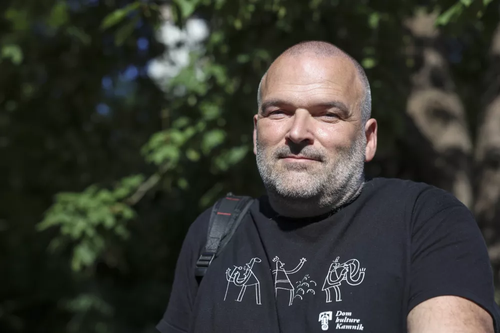 Goran Zavr&scaron;nik, vodja programske ekipe - 14.07.2023 &ndash; Kamnik - 20. poletni festival Kamfest 2023 - //FOTO: Jaka Gasar