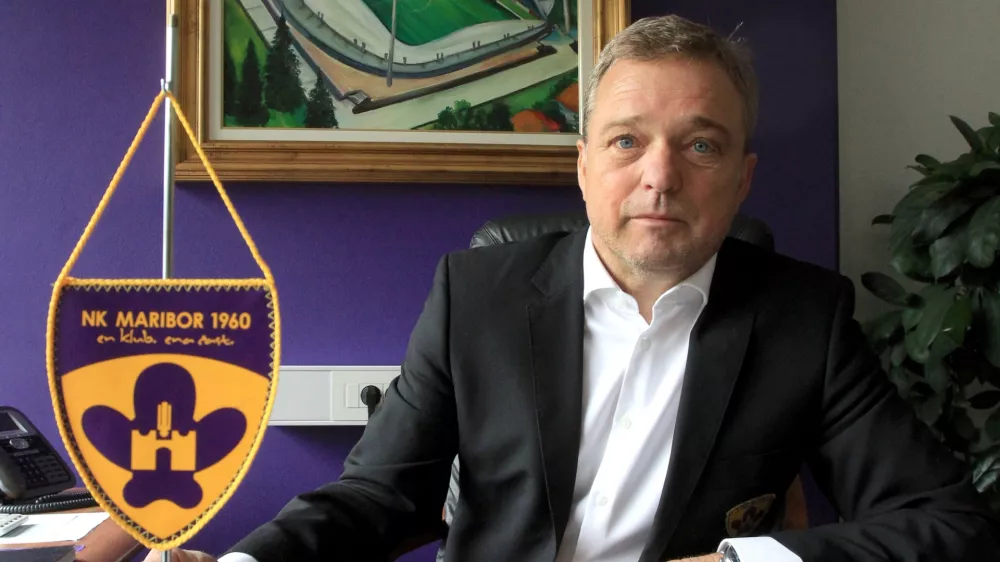 - 15.05.2017 - Bojan Ban, direktor nogometnega kluba NK Maribor//FOTO: Igor Napast/Večer
