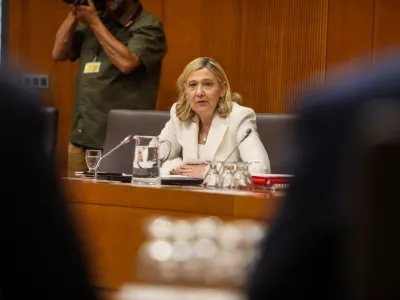 - Ignacija Fridl Jarc, kandidatka za ministrico za kulturo,- 01.06.2026. - Zasli&scaron;anja kandidatov za ministre 4. vleda Janeza Jan&scaron;e pred parlamentarnimi odbori v DZ RS.//FOTO: Bojan Velikonja