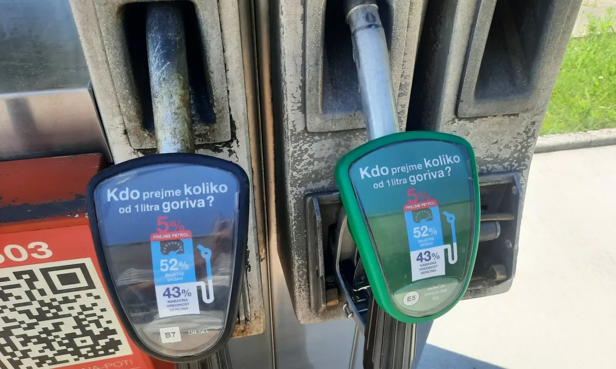 Bencin danes cenejši, koliko je dražji dizel?