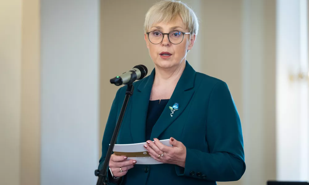 Ljubljana, predsedniska palaca.Slovesnost ob podelitvi drzavne nagrade in priznanj na podrocju prostovoljstva za leto 2025, ki jo prireja predsednica republike Natasa Pirc Musar.