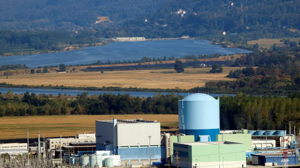 A view of the nuclear power plant in Krsko, Slovenia, August 5, 2026. REUTERS/Borut Zivulovic