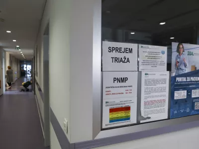  19.10.2023 - Pediatrična nujna medicinska pomoč enota Center - Metelkova ulica 9 v Ljubljani - izjava o nasilnem dogodku - star&scaron;a sta napadla zdravstveno osebje, ki je obravnavalo njunega otroka, zdravniku sta celo grozila s smrtjo. //FOTO: Luka Cjuha
