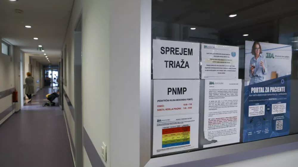  19.10.2023 - Pediatrična nujna medicinska pomoč enota Center - Metelkova ulica 9 v Ljubljani - izjava o nasilnem dogodku - star&scaron;a sta napadla zdravstveno osebje, ki je obravnavalo njunega otroka, zdravniku sta celo grozila s smrtjo. //FOTO: Luka Cjuha