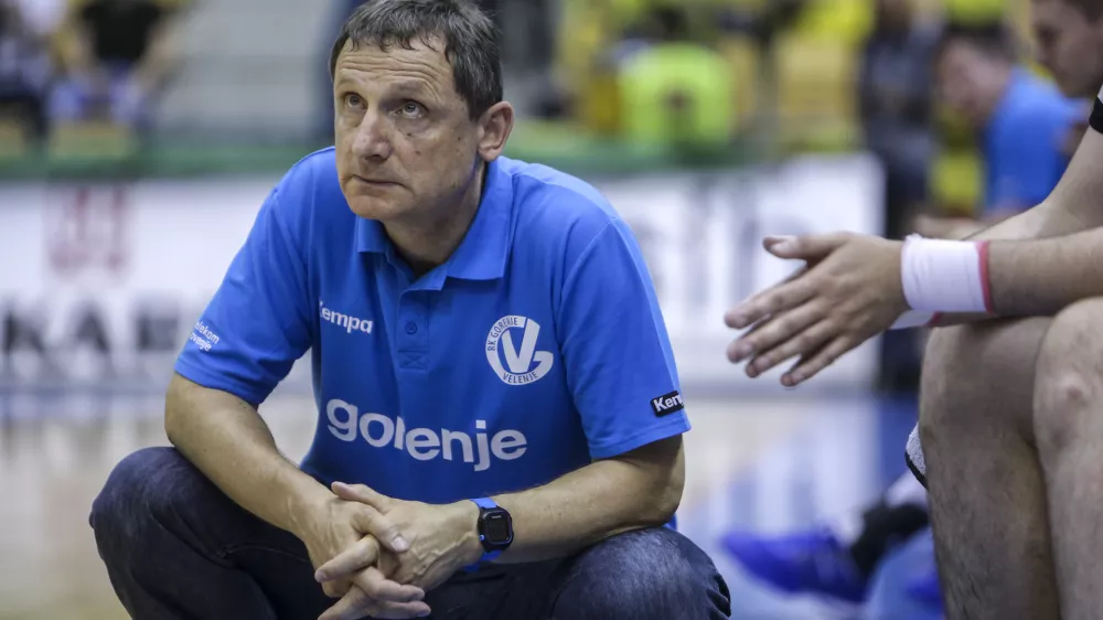 trener RK Velenje dr. Marko &Scaron;ibila   - rokomet 2016 - G Velenje - Celje PL, 1. liga, odločilna tekma za naslov državnega prvaka, 10. krog:   //FOTO: Jaka Gasar